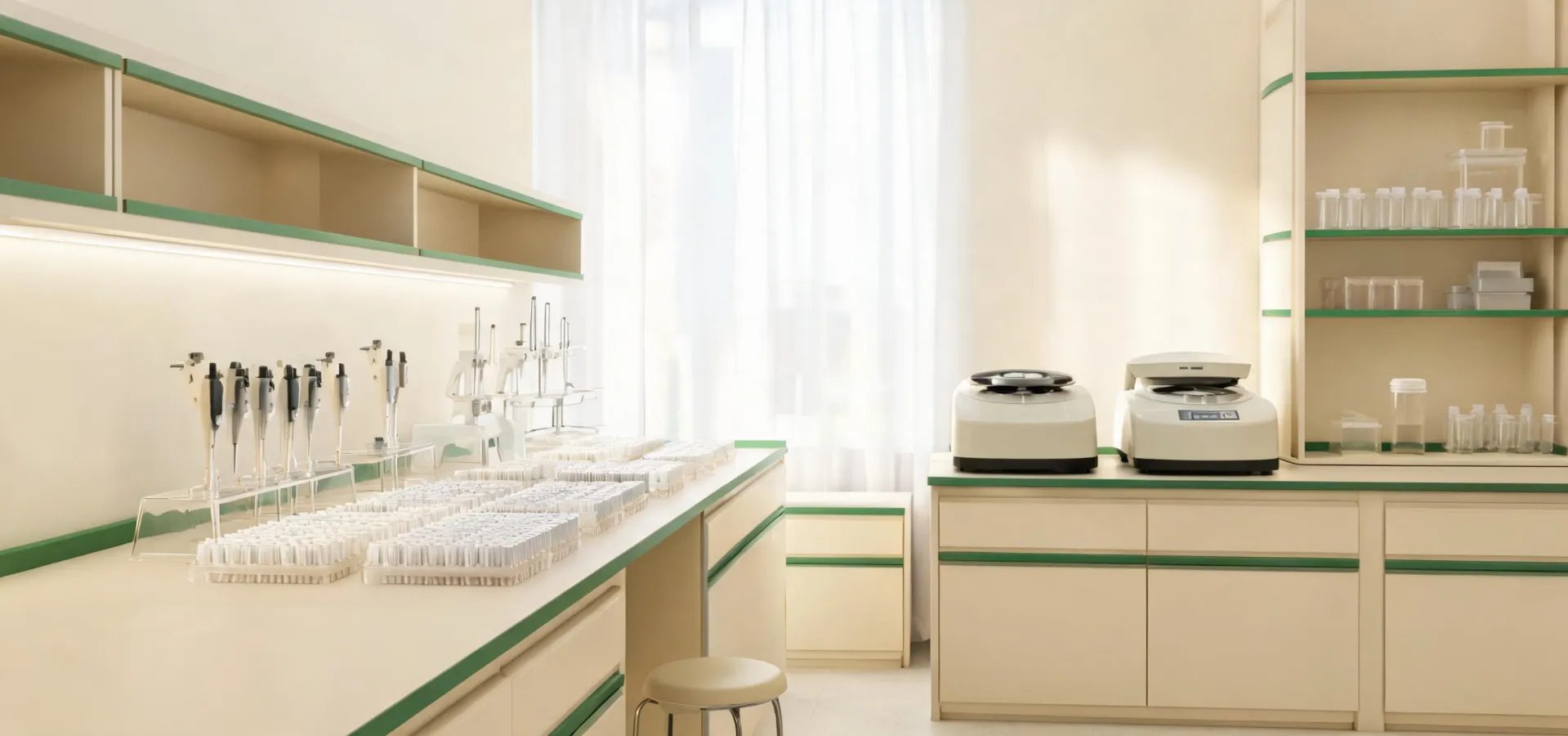 Eppendorf Design Gallery laboratory ergonomics scene